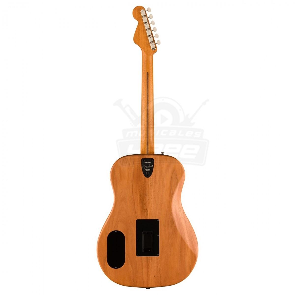 Fender Guitarra electroacustica Highway Series Dreadnought RW All Mahogany